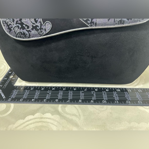 Bally Velvet Clutch or shoulder bag EUC - Picture 14 of 15